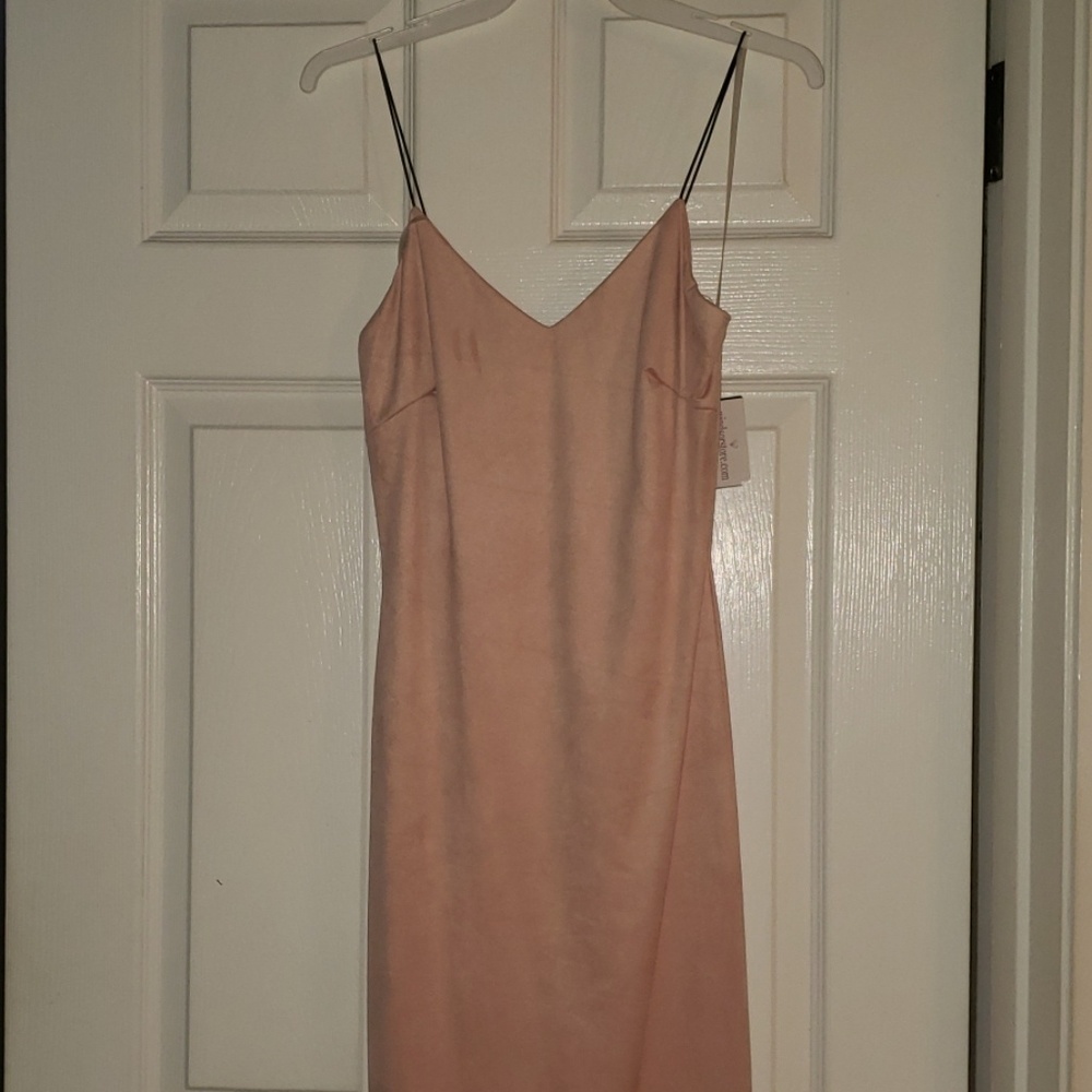Windsor Blush Velvet Dress
